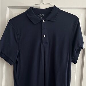 J. Crew Men's Dark Blue Polo Shirt